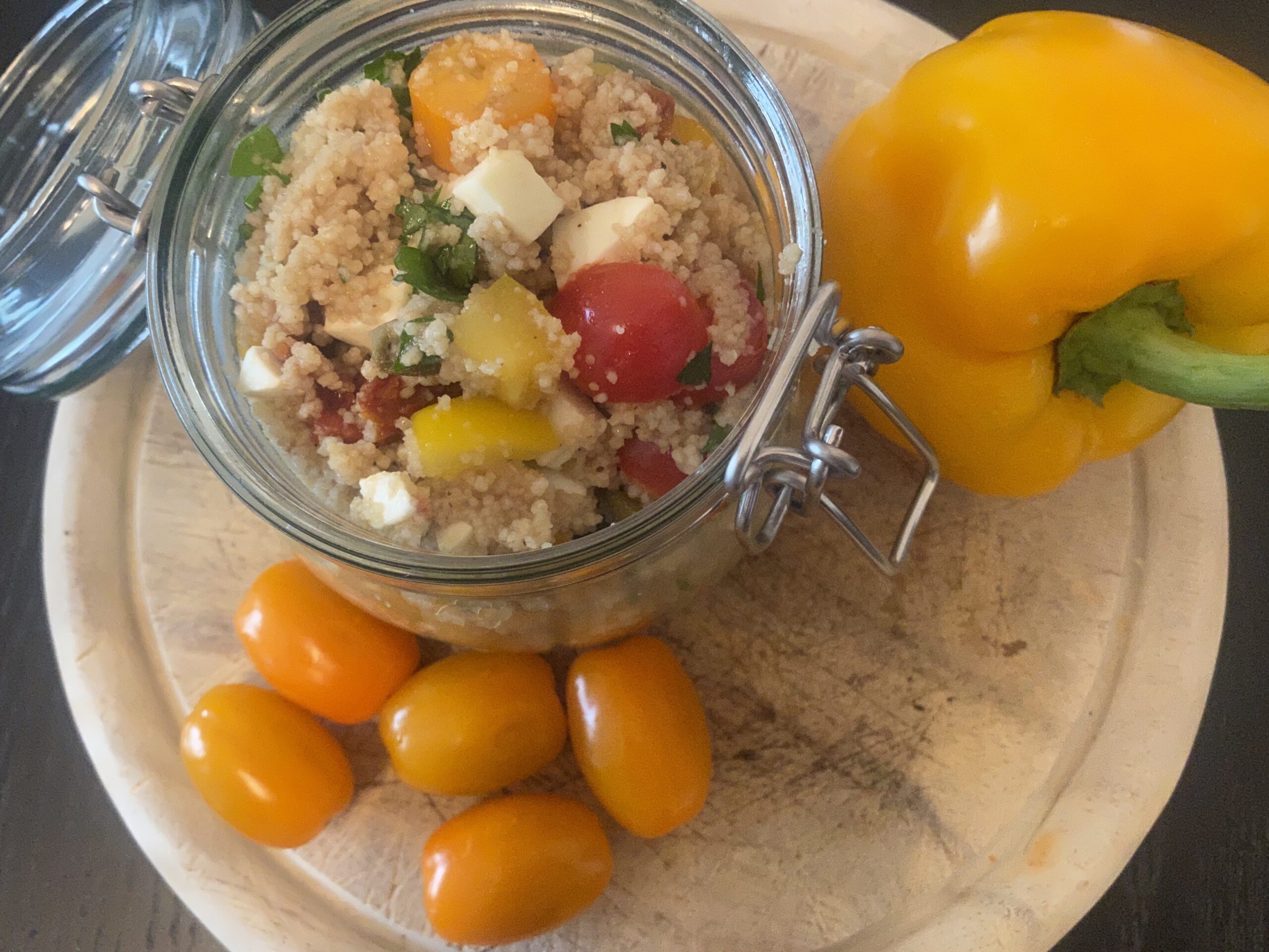 Sommer Couscous-Salat to go