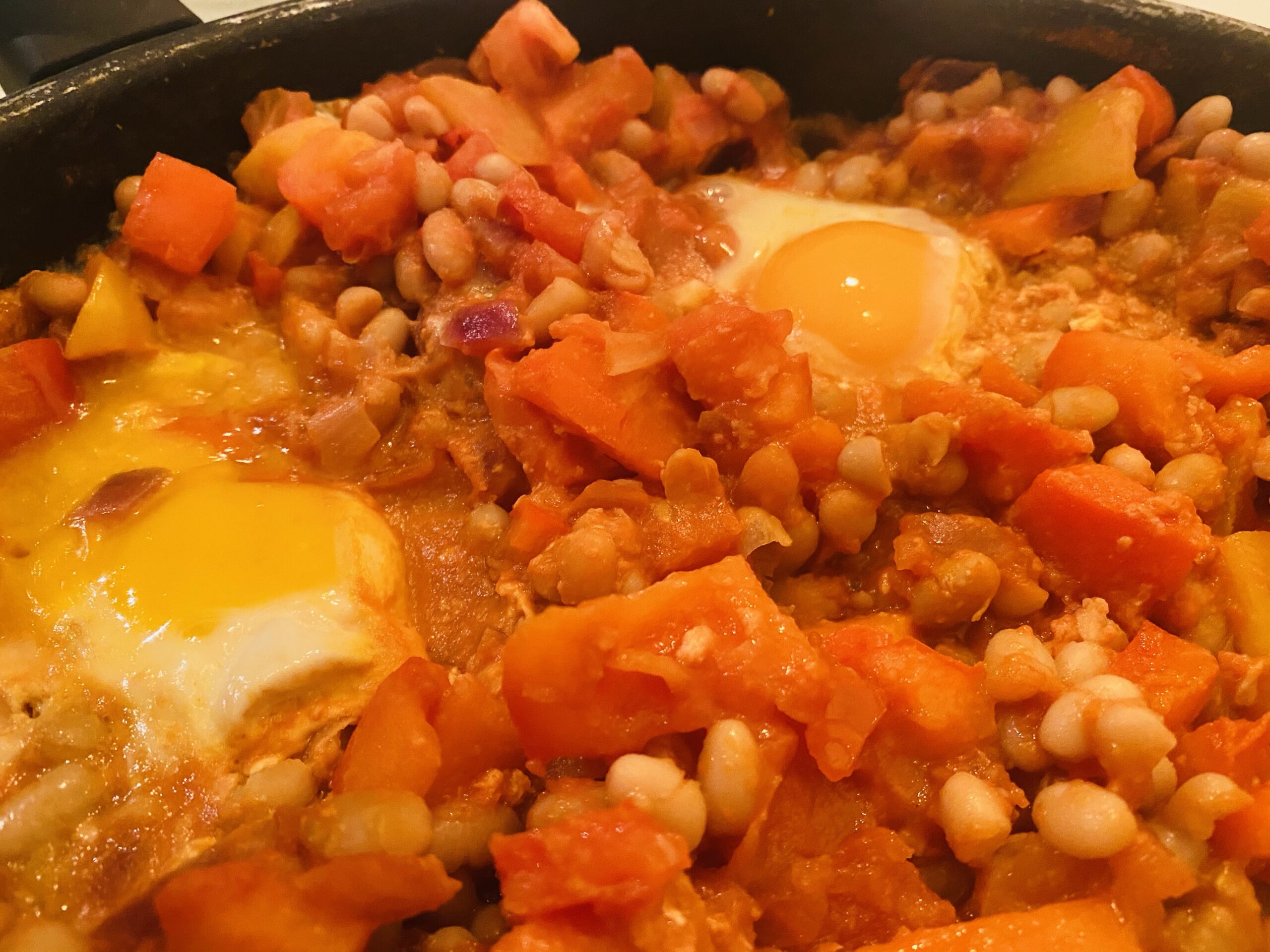 Bohneneintopf á la Shakshuka