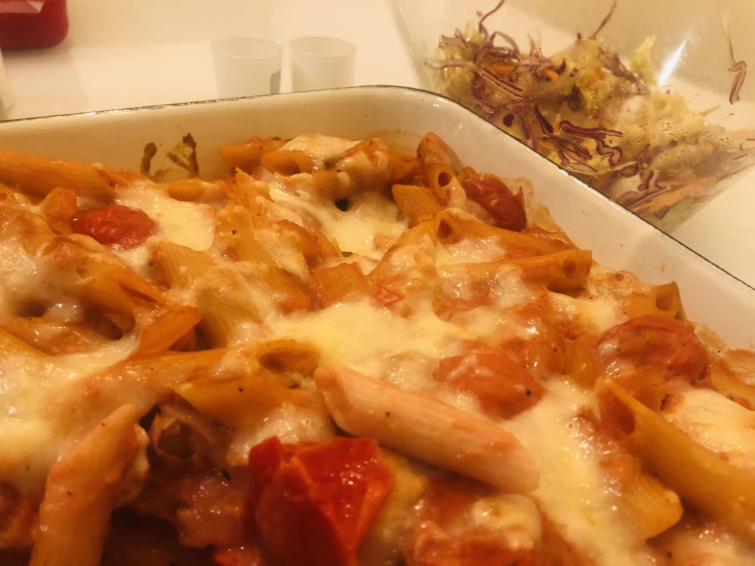 vegetarischer Nudelauflauf