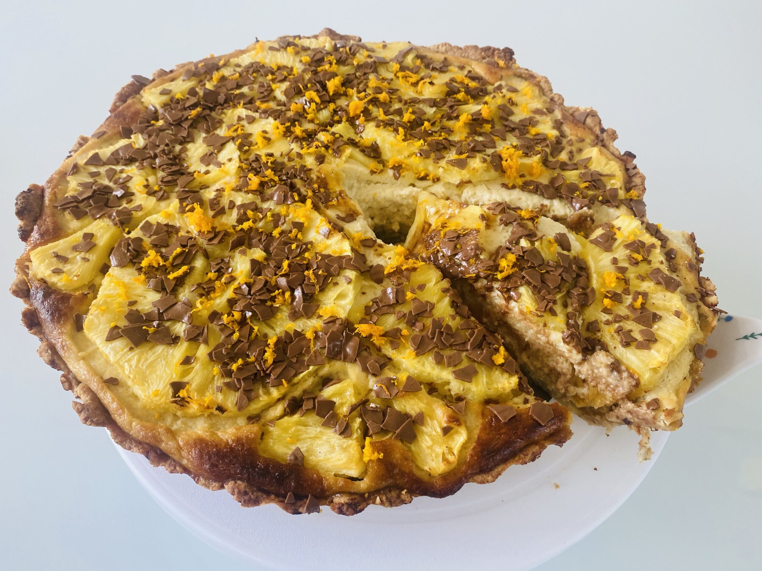 Topfen Ananas Tarte