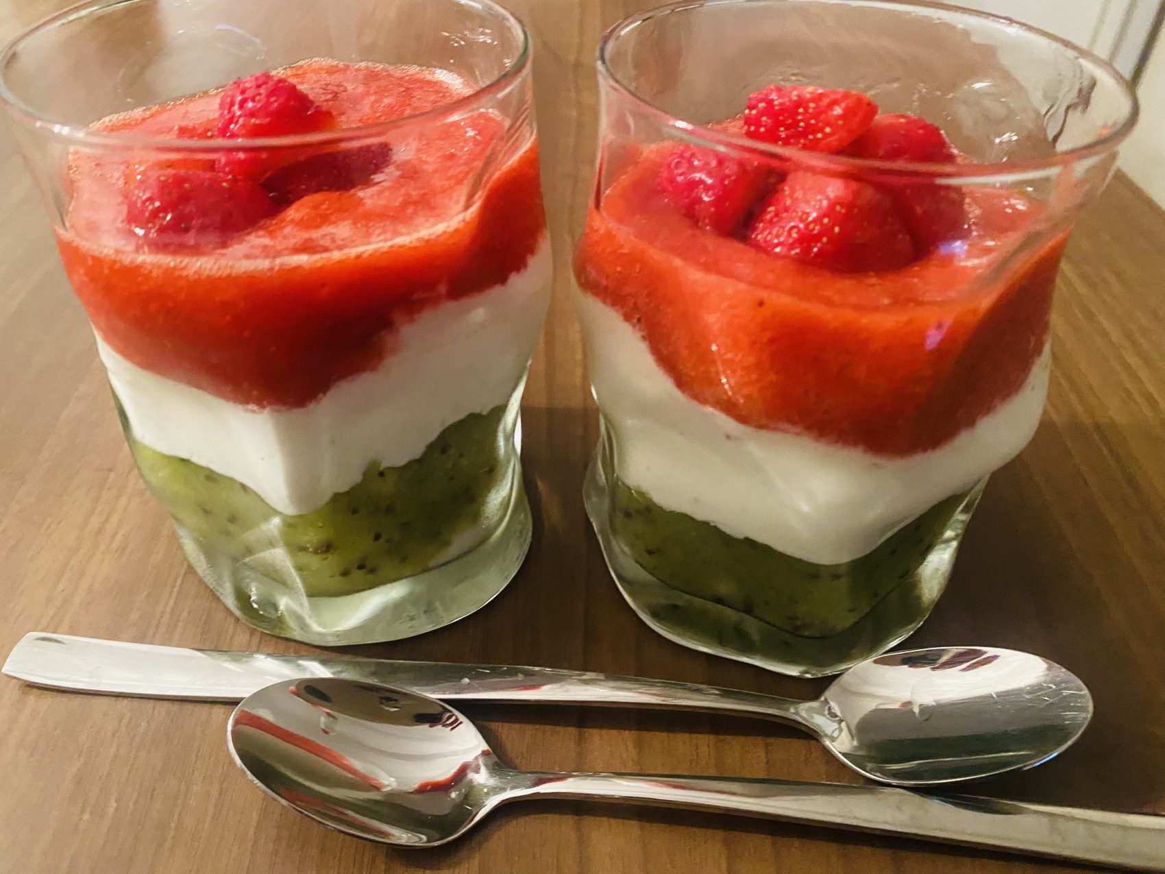 Forza Italia Panna Cotta