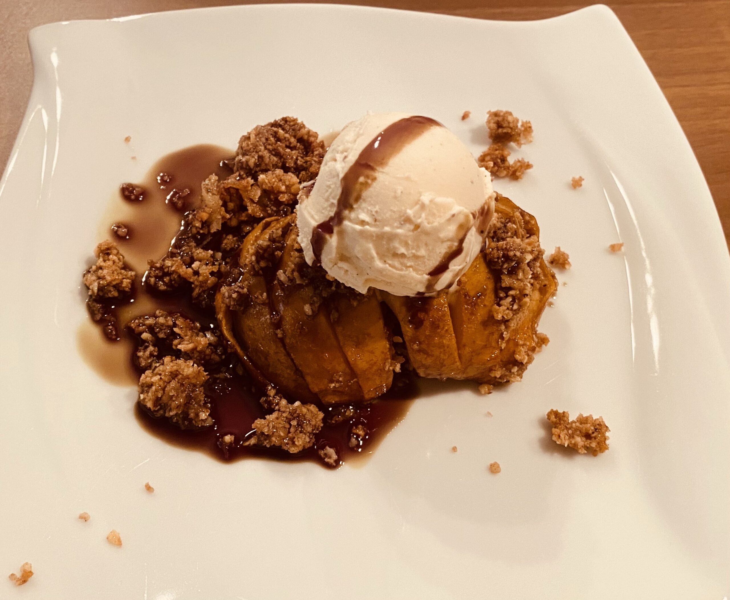 Bratäpfel mit Nüssen