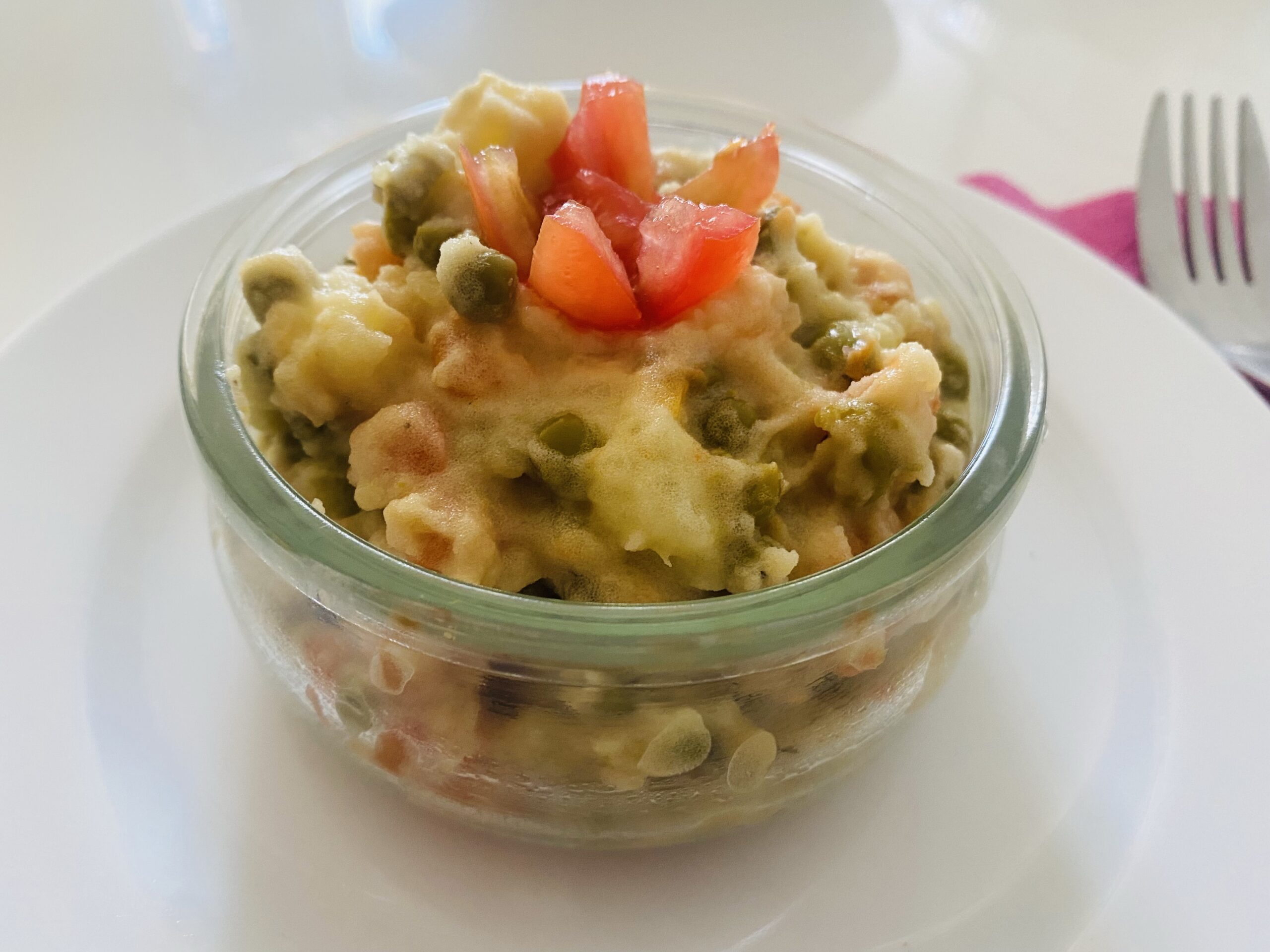 Gemüse Mayonnaise Salat – mit superleckerer, selbstgemachter Mayo