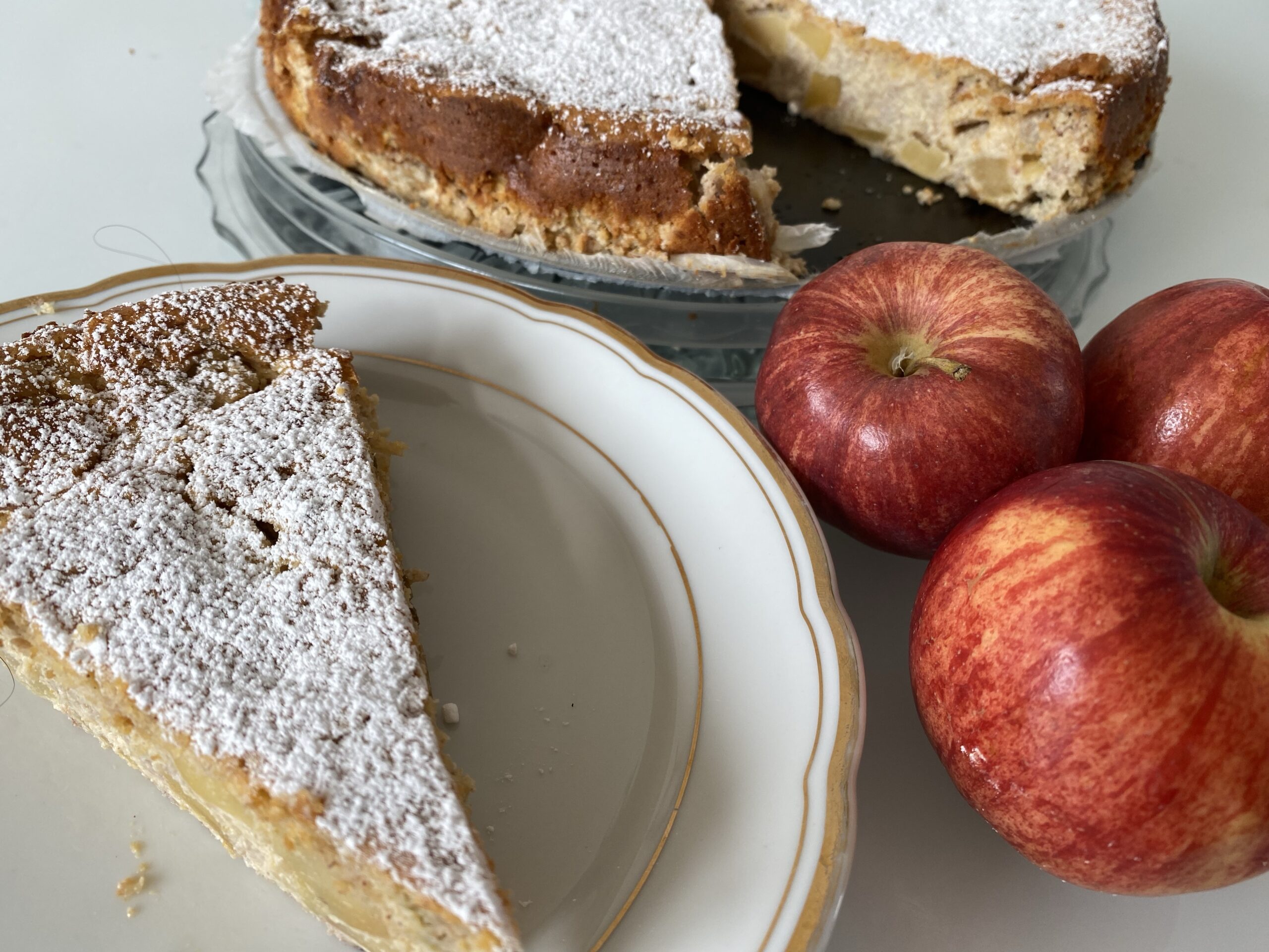 Torta mela italiana – italienische Apfel Torte