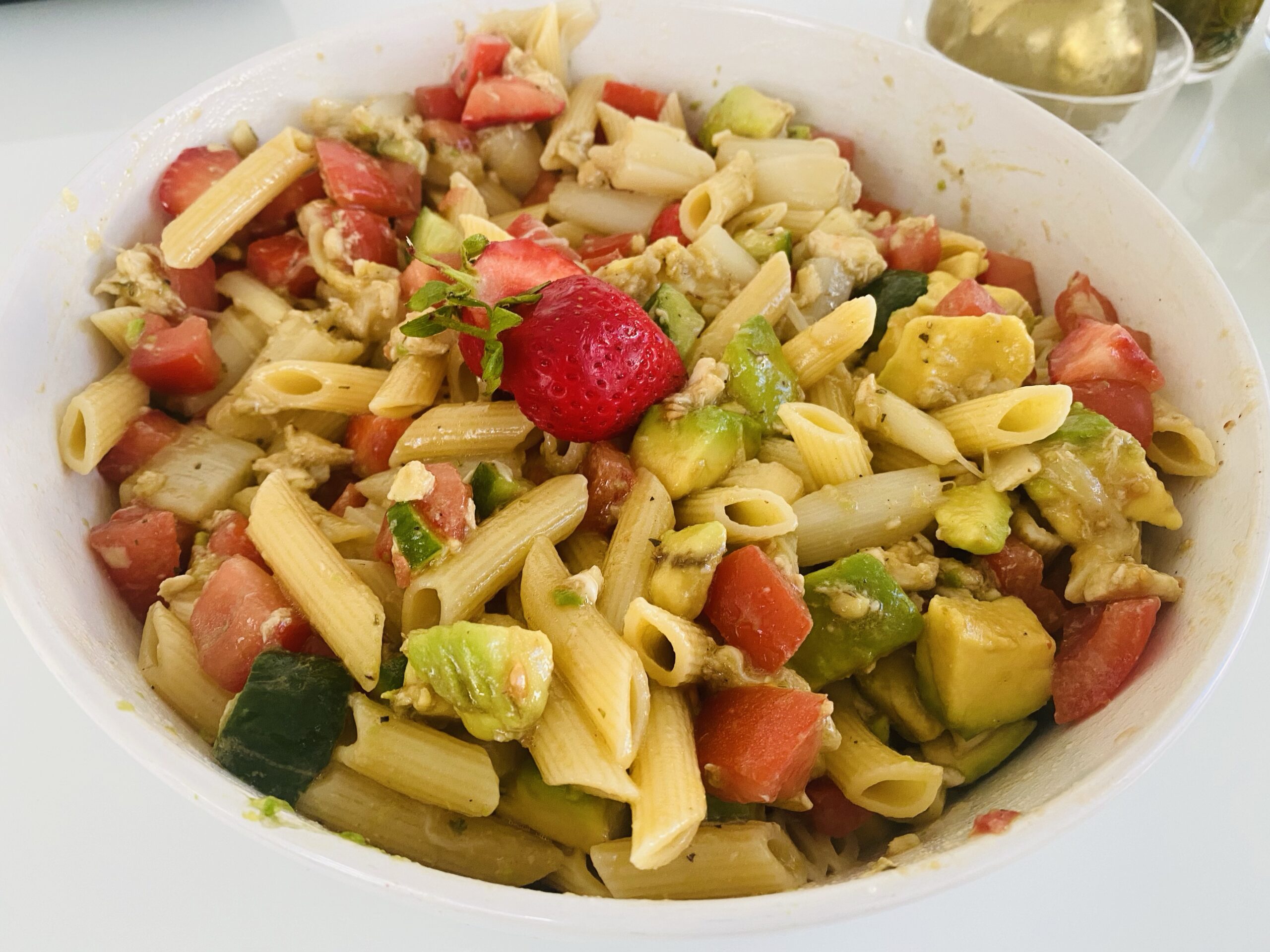 Nudelsalat – leicht, gesund, schnell und mega gut